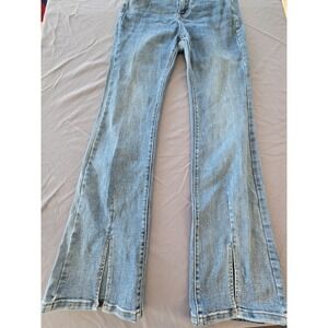 Sem/R Jeans Lowrise Flare Women Sz 24 Y2K Whimsy Fairy Hipster